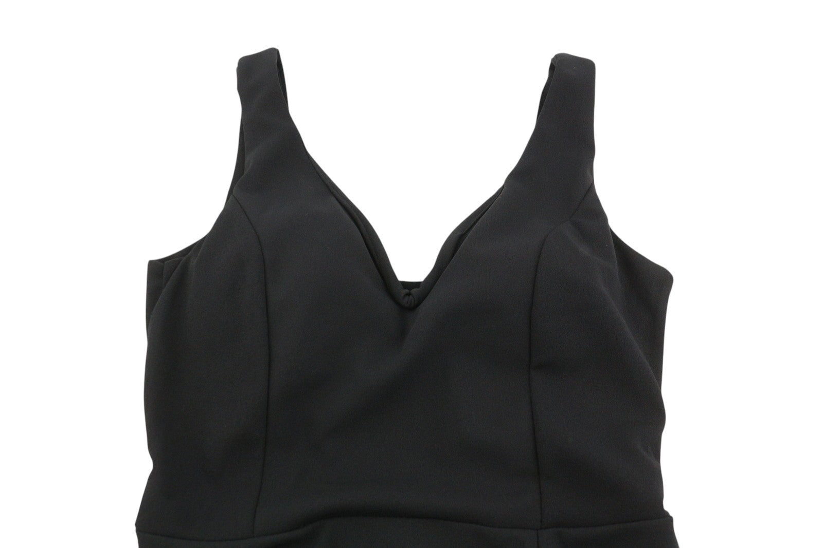 WALG LONDON Rosie Cut Out Maxi Women Dress XS TALL Black Jersey Sleeveless
