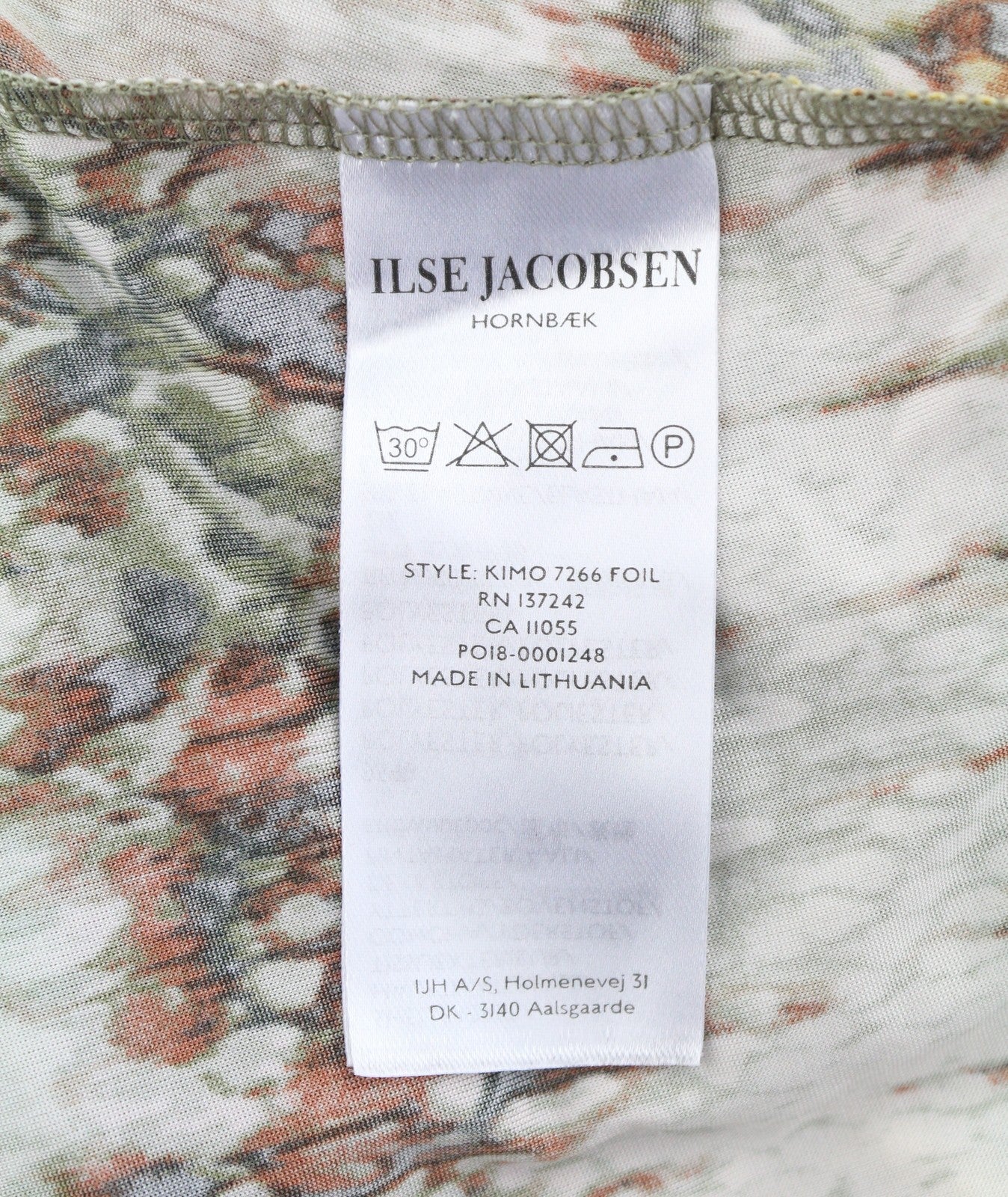 ILSE JACOBSEN Kimo Women Dress XL Multicolor Snake Print Belted Long Sleeve
