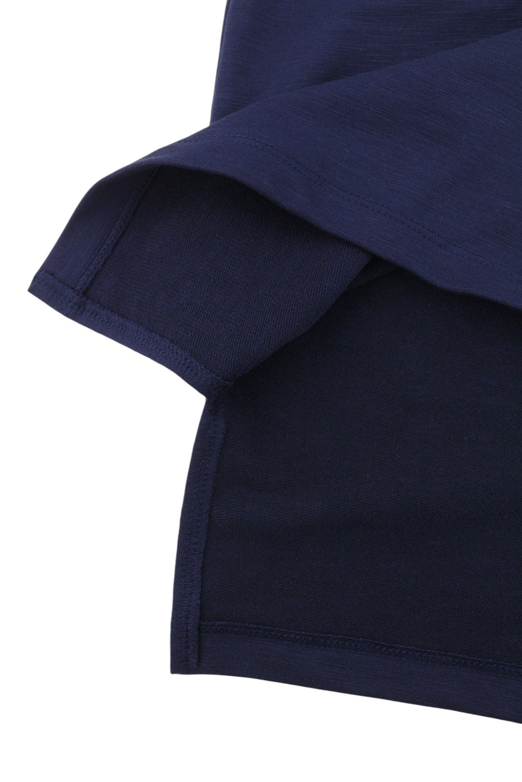MAISON SCOTCH Women Dress S Dark Blue Crew Neck Long Sleeve Knee-Length
