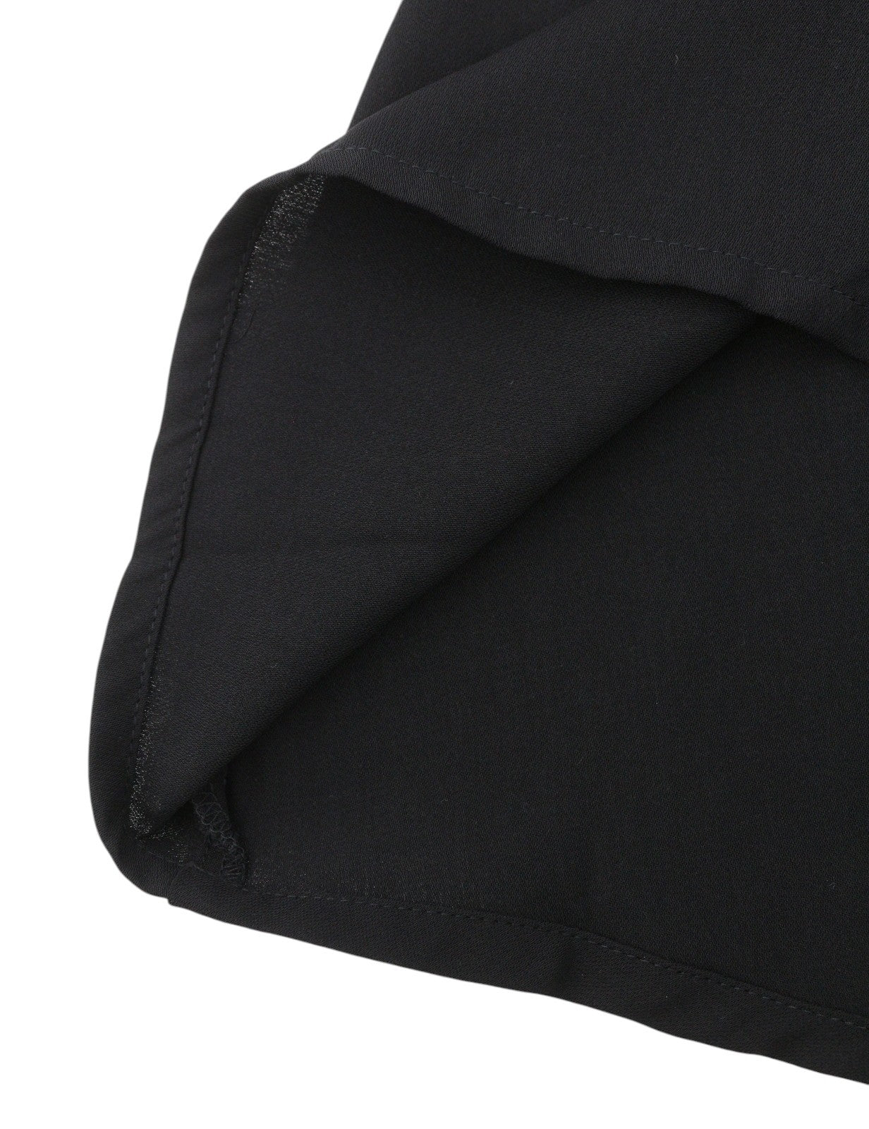 VILA Nalu L/S Women Dress EU36 S Black Half Button Long Sleeved Knee-Length