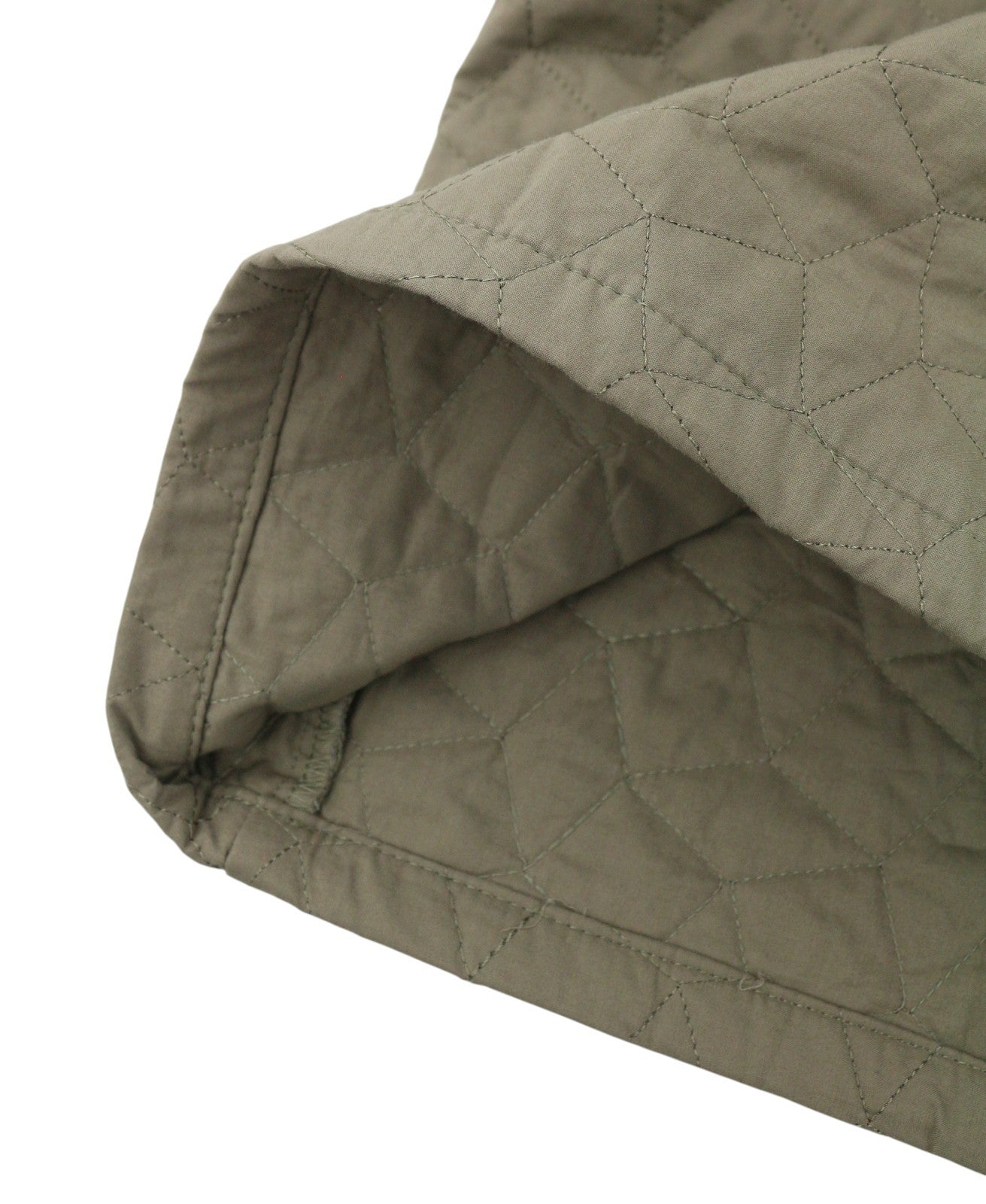 SELECTED Julia 2/4 Quilt Women Dress EU36 S Olive Night Textured Puffs Sleeves