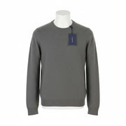 GANT Superfine Lambswool C-Neck Women Jumper M Dark Grey Melange Knit