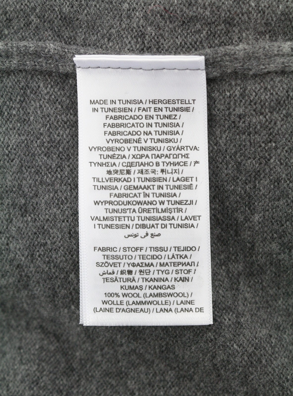 GANT Superfine Lambswool C-Neck Women Jumper L Dark Grey Melange Knitwear