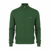 Jumper Cotton Pique Zip Cardigan