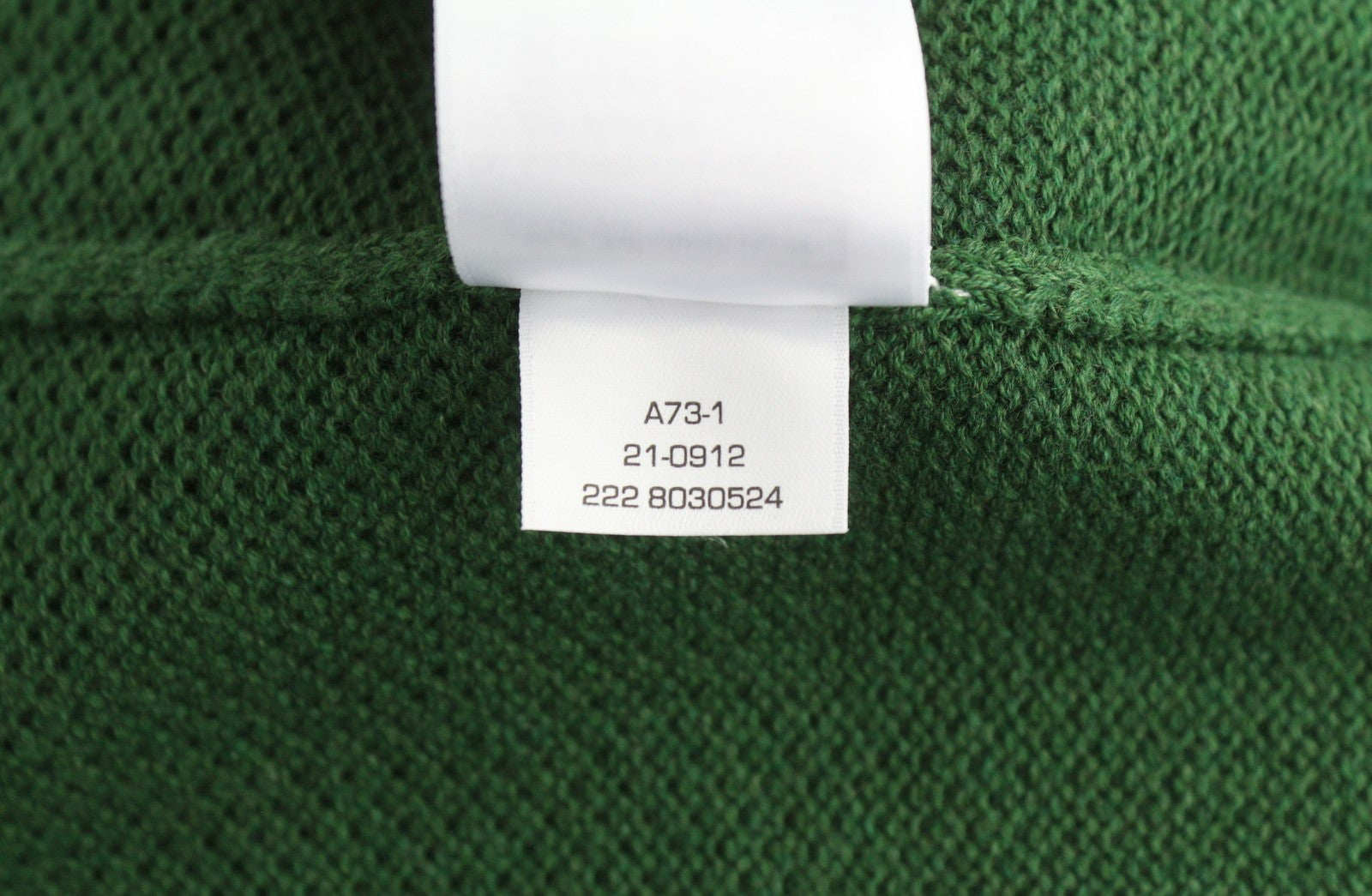 GANT Cotton Pique Zip Cardigan Men Jumper XL Forest Green Melange Zip Knit