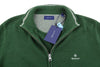 Jumper Cotton Pique Zip Cardigan