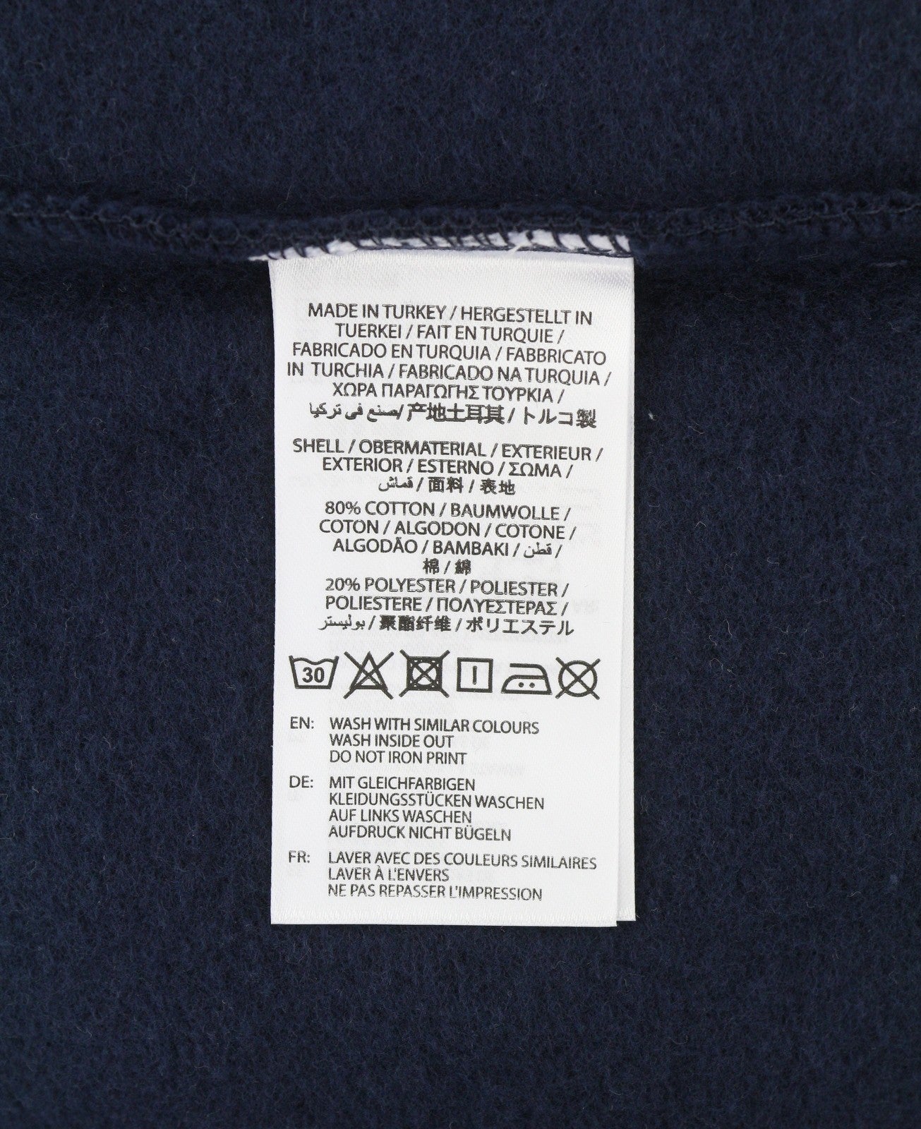 GANT New Haven Women Hoodie M Dark Blue Logo Kangaroo Pocket Pull On