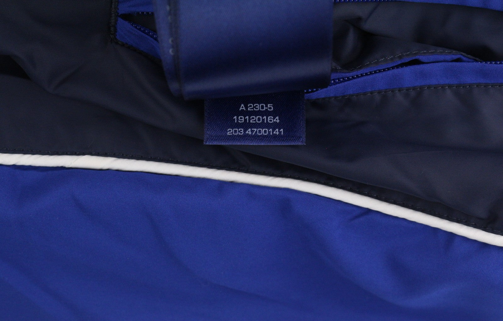 GANT Classic Down Long Women Jacket M Evening Blue Quilted Hood Coat