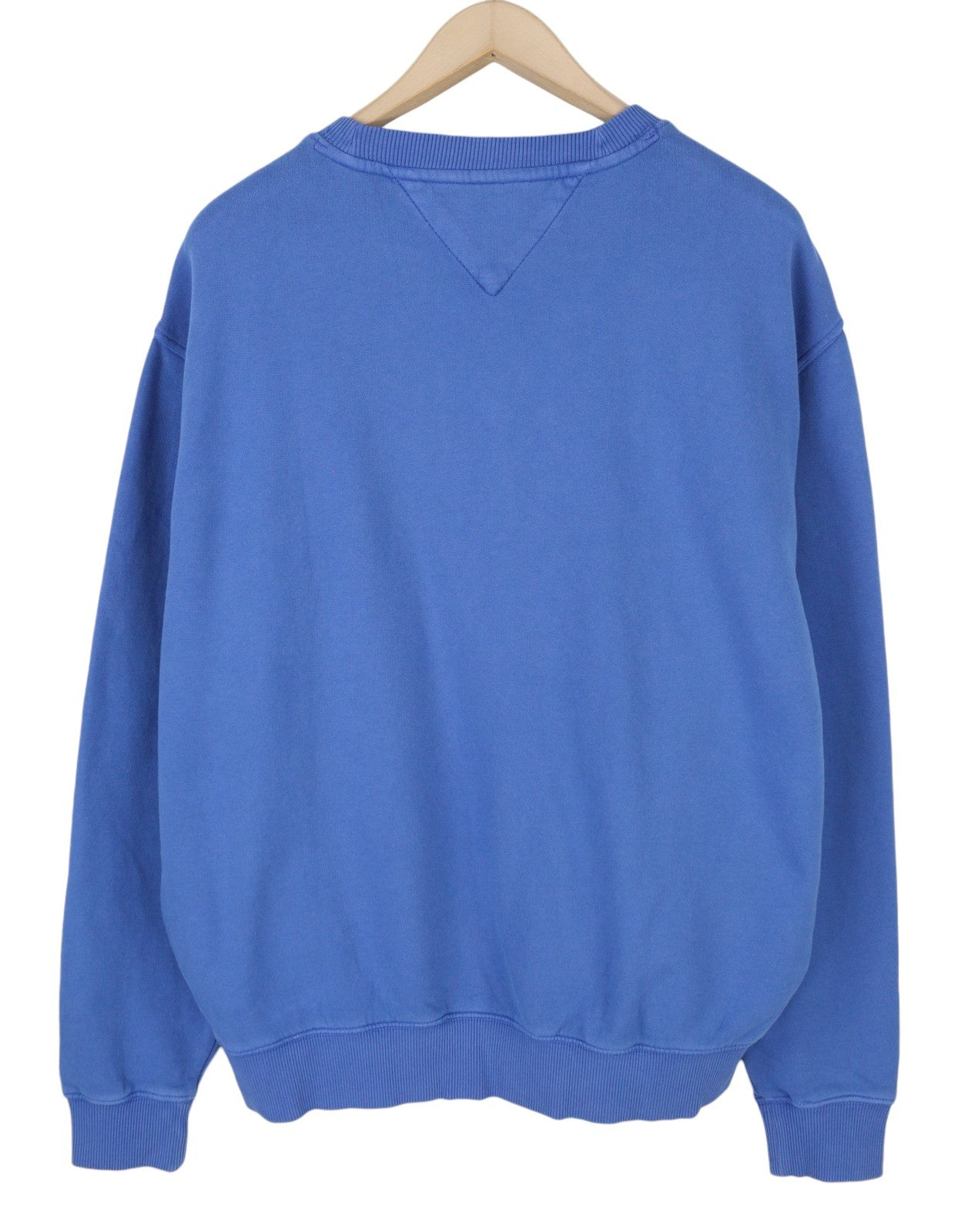 Tommy Jeans RLX Vintage Vars Men Sweatshirt L Blue Logo Crew Neck Pull On