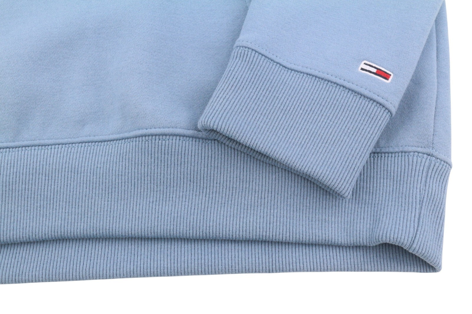 Tommy Jeans Straight Loco Men Hoodie M Blue Kangaroo Pocket Logo Pull On