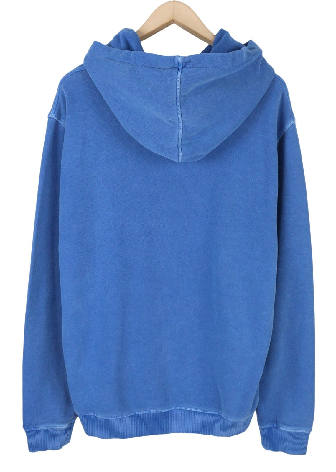 Tommy Jeans Req New Classic Men Hoodie 2XL Blue Faded Kangaroo Logo Pull On
