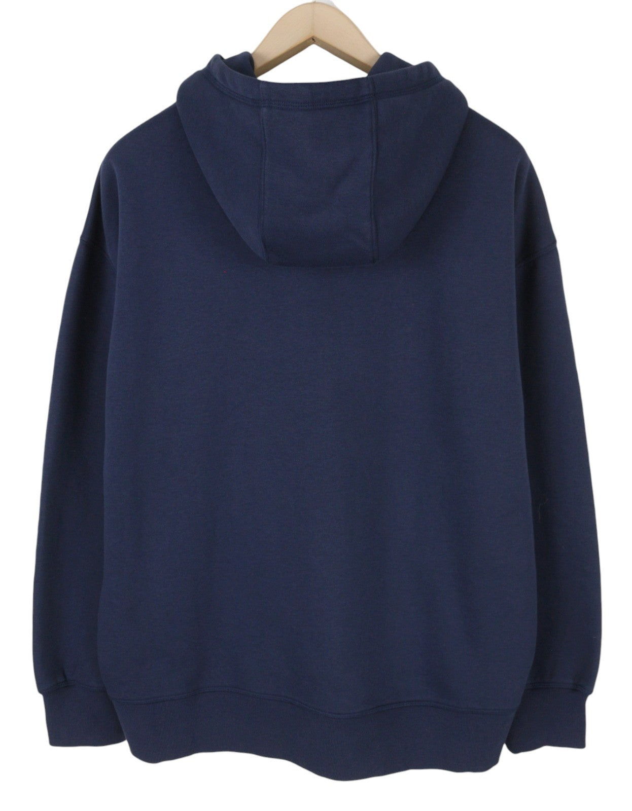 Tommy Jeans College Wash Men Hoodie L Dark Blue Kangaroo Pocket Pull On