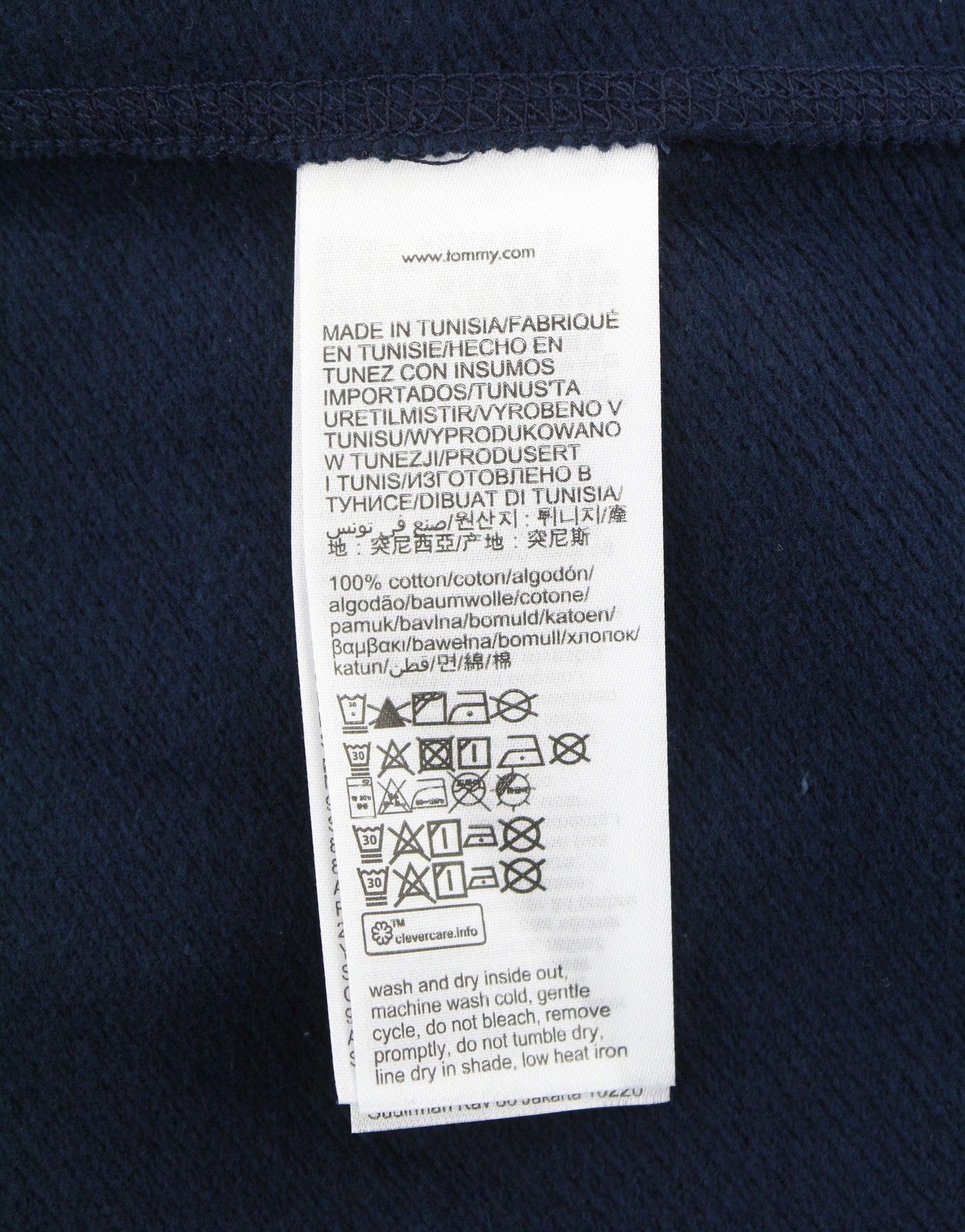 Tommy Jeans RLX New Clsc Men Hoodie XL Dark Blue Kangaroo Pocket Pull On
