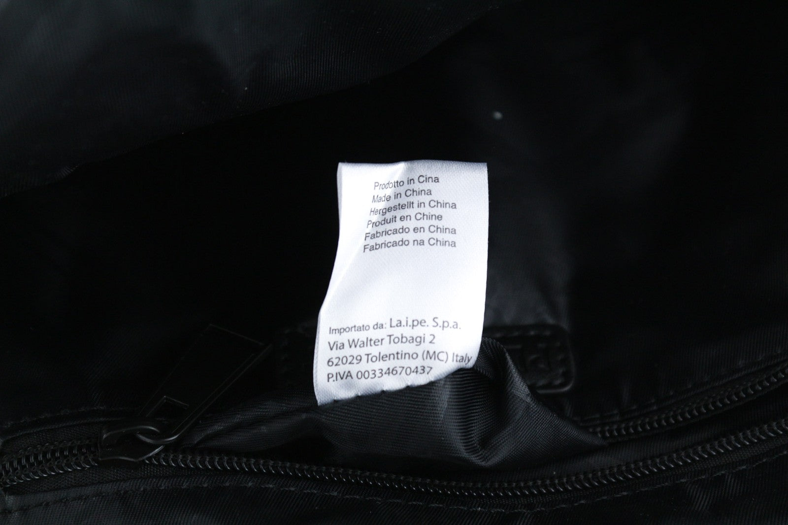 PLEIN SPORT Lindsey Women Bag OS Black Backpack Two Handles Lined Pockets