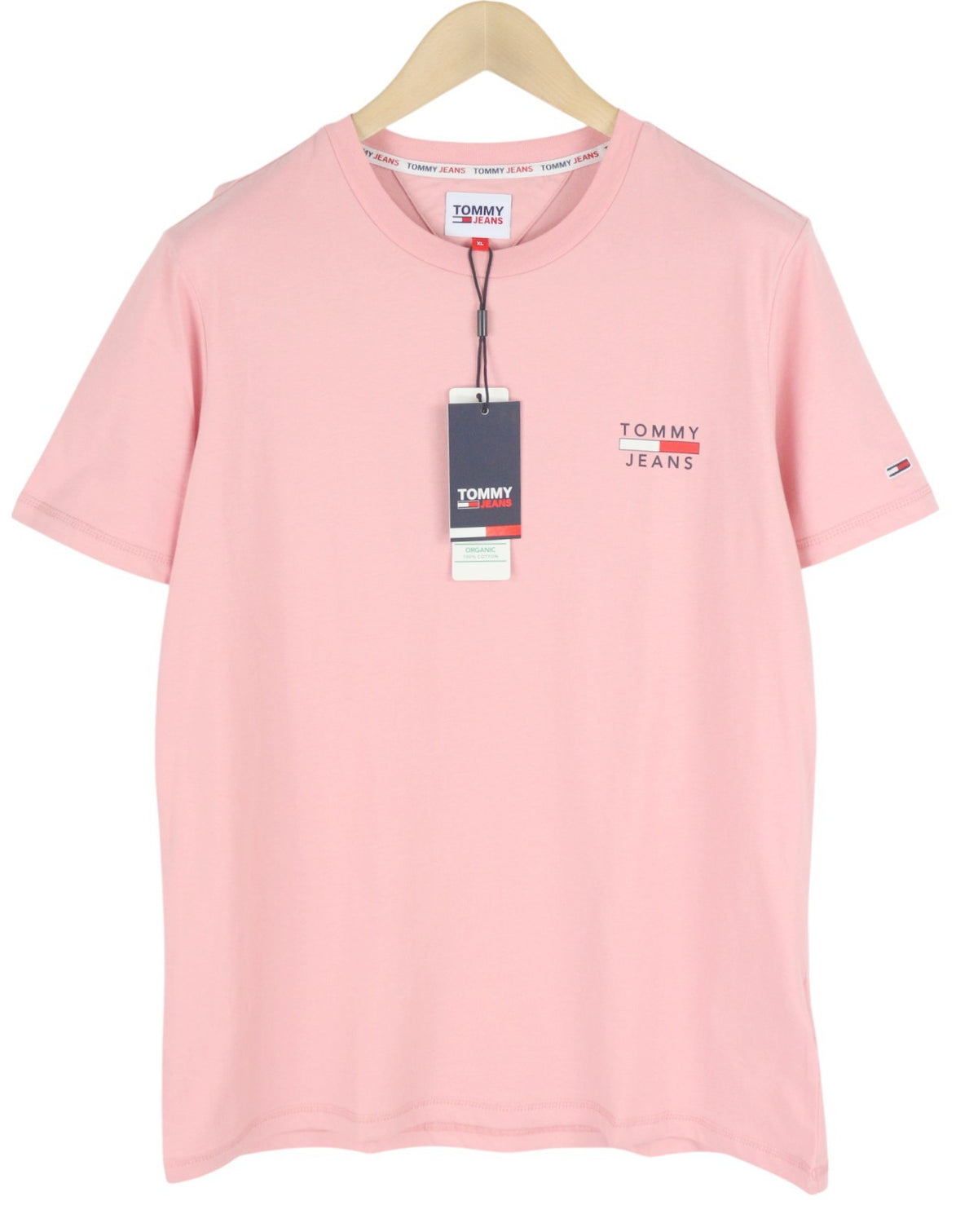 T-Shirt TJM Brustlogo Pink