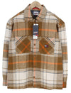 Button-Up Brushed Check