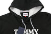 Black Cotton Hoodie
