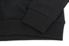 Black Cotton Hoodie