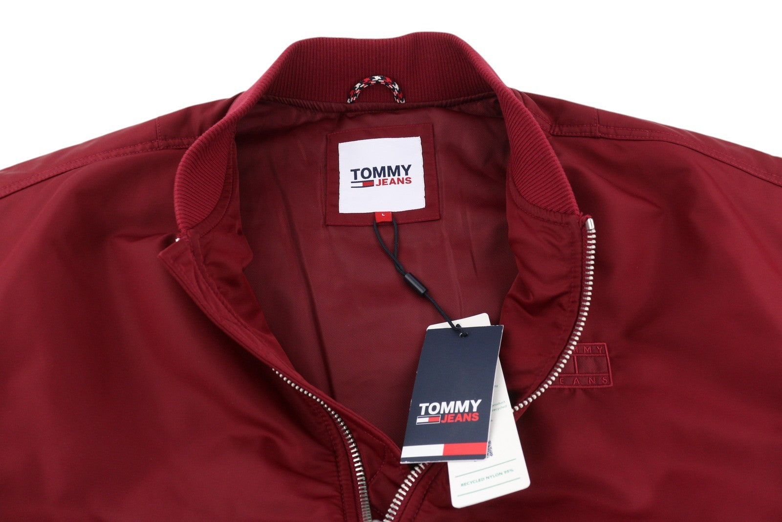 Tommy Jeans Tjm Ovz Tonal Appl Men Jacket L Oversized Padded Bomber RRP299