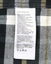 Black Cotton Button-Up