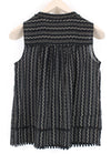 Black Twill Top