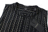 Black Twill Top