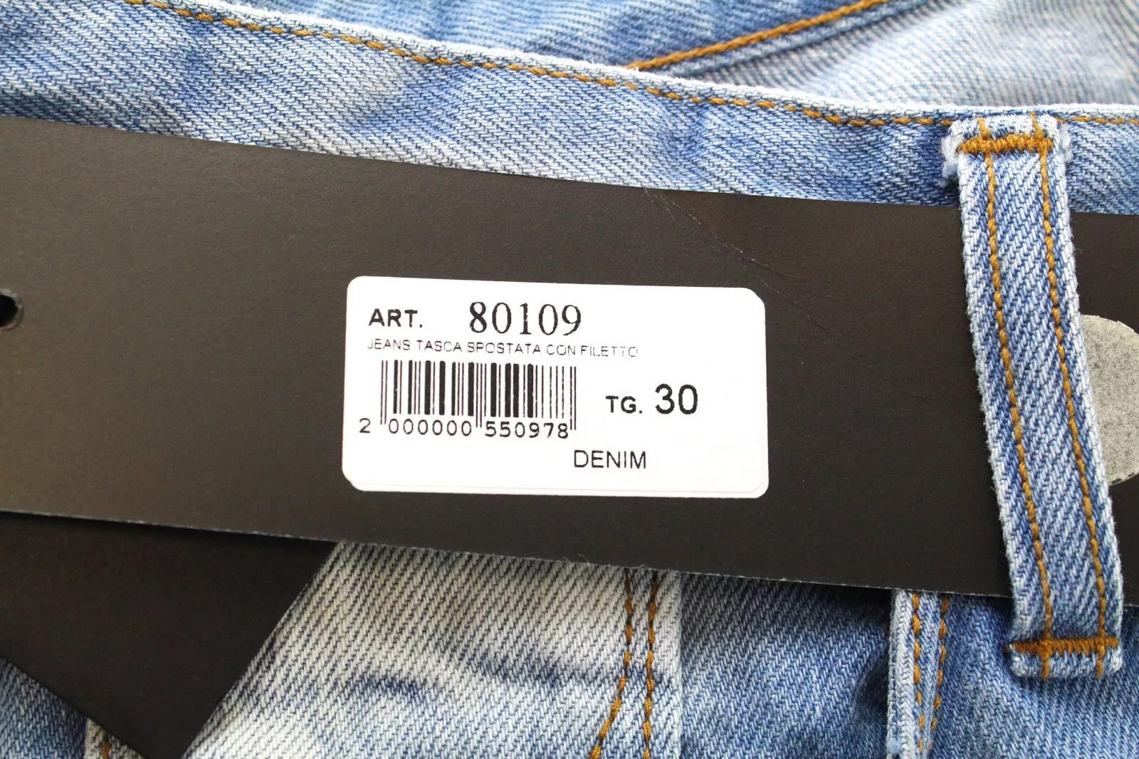 TAKESHY KUROSAWA Men Jeans W30 Painted Stained Distressed Slim Button-Fly