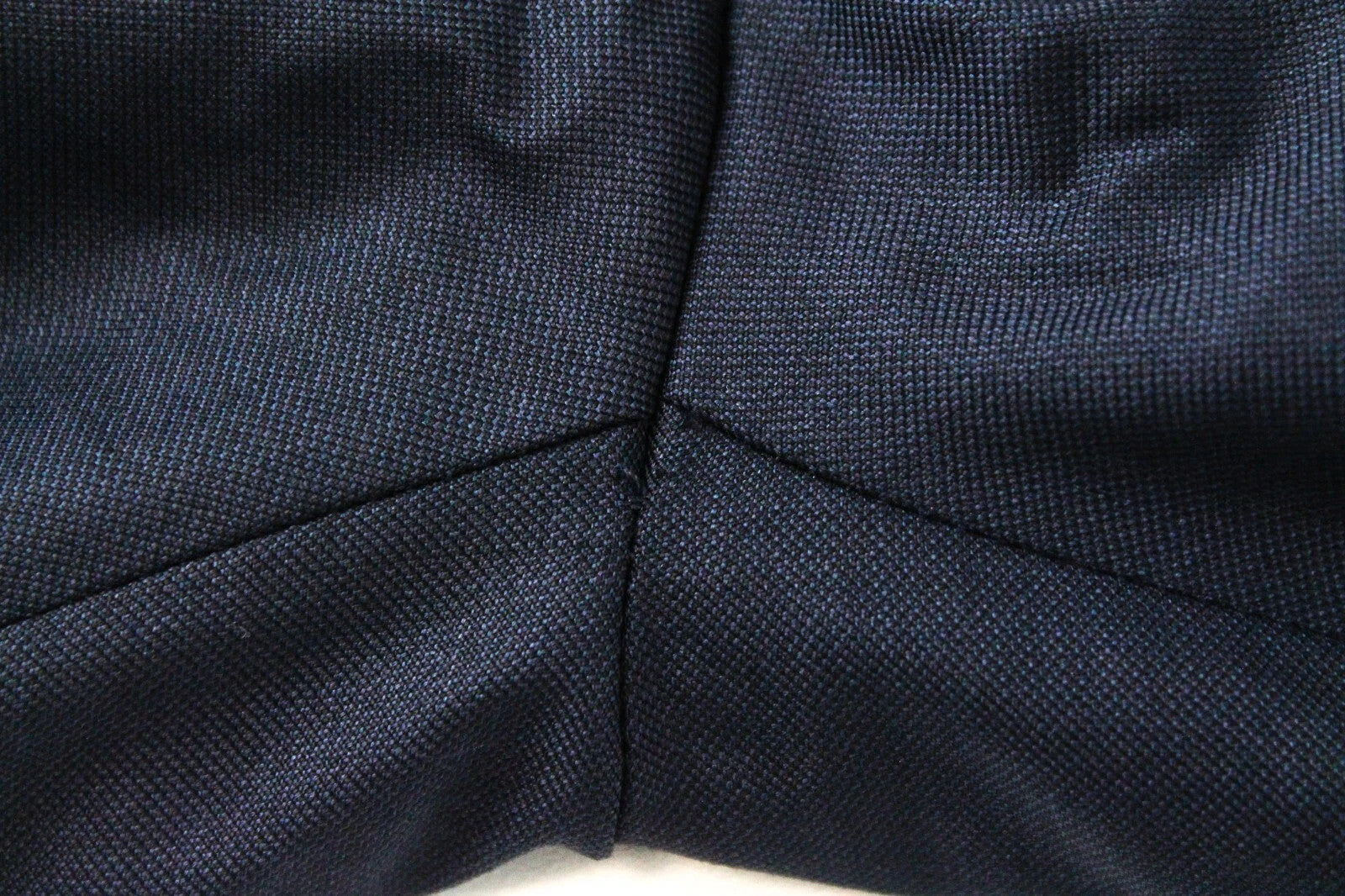 SUITSUPPLY Lazio Men Suit UK32R Slim Dark Blue Pure Wool 2 Piece Lined Classic