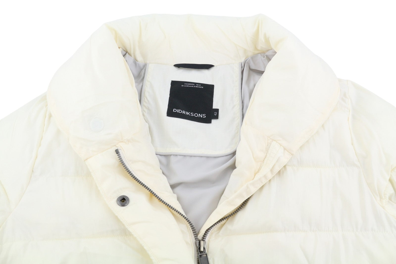 DIDRIKSONS Amela Women Jacket EU42 Ivory 3M Thinsulate Water Repel Padded