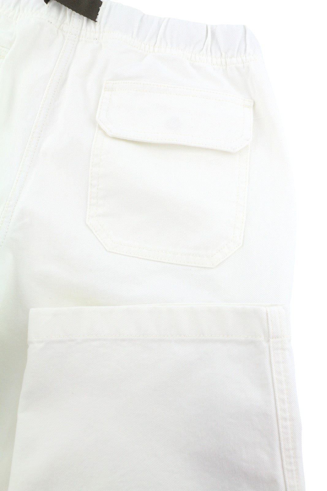 SEASE AM08 Cargo Belt Men Jeans W30 White Elastic Waist Loose RRP680