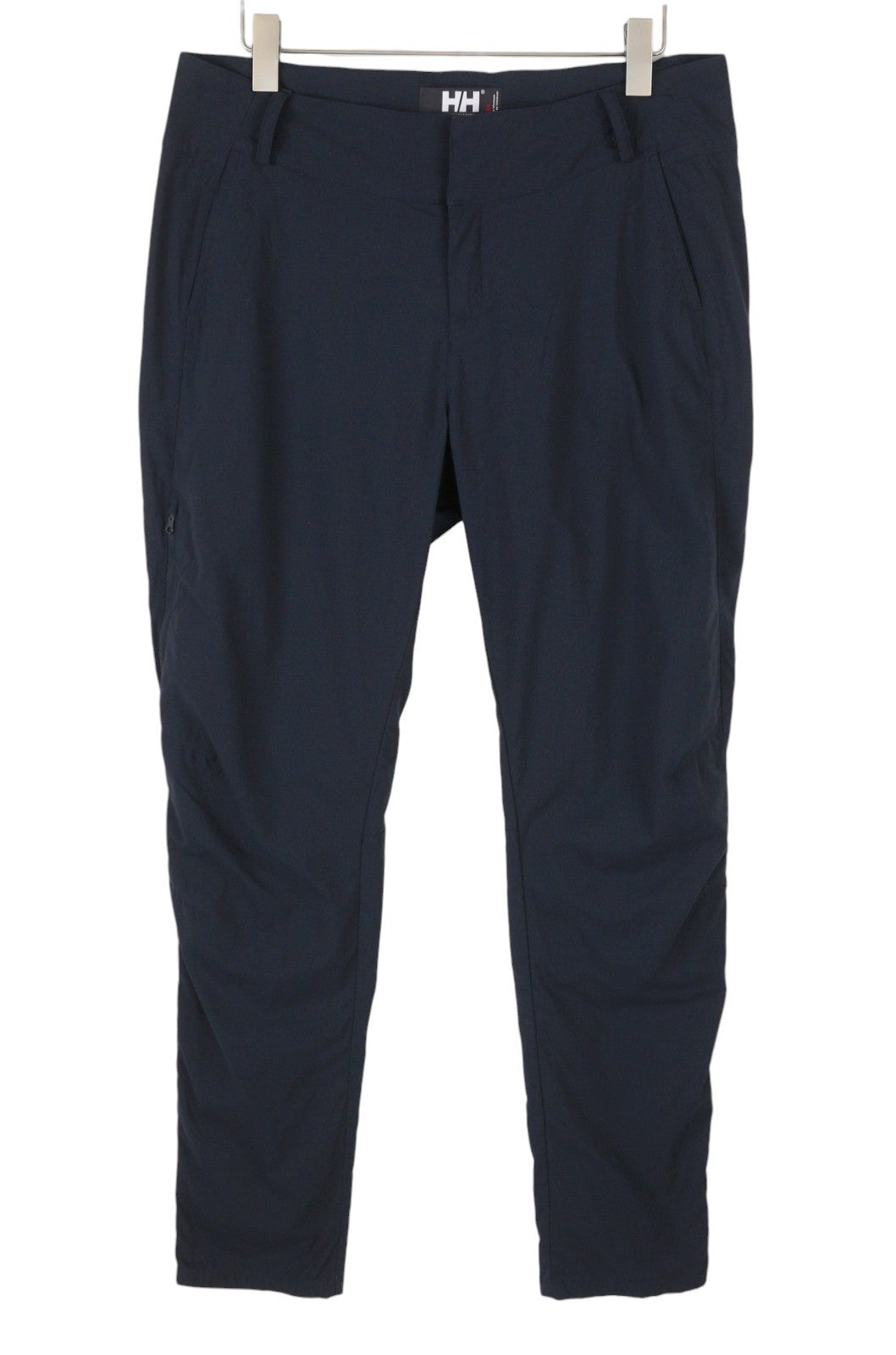 HELLY HANSEN Men Trousers W34 Dakr Blue Trekking Slim Fit Zip Fly