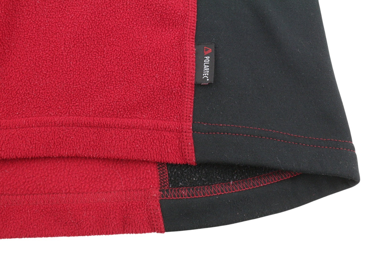 HAGLOFS Women Waistcoat EU38 M Red Polartec Fleece High Full Zip Lightweight