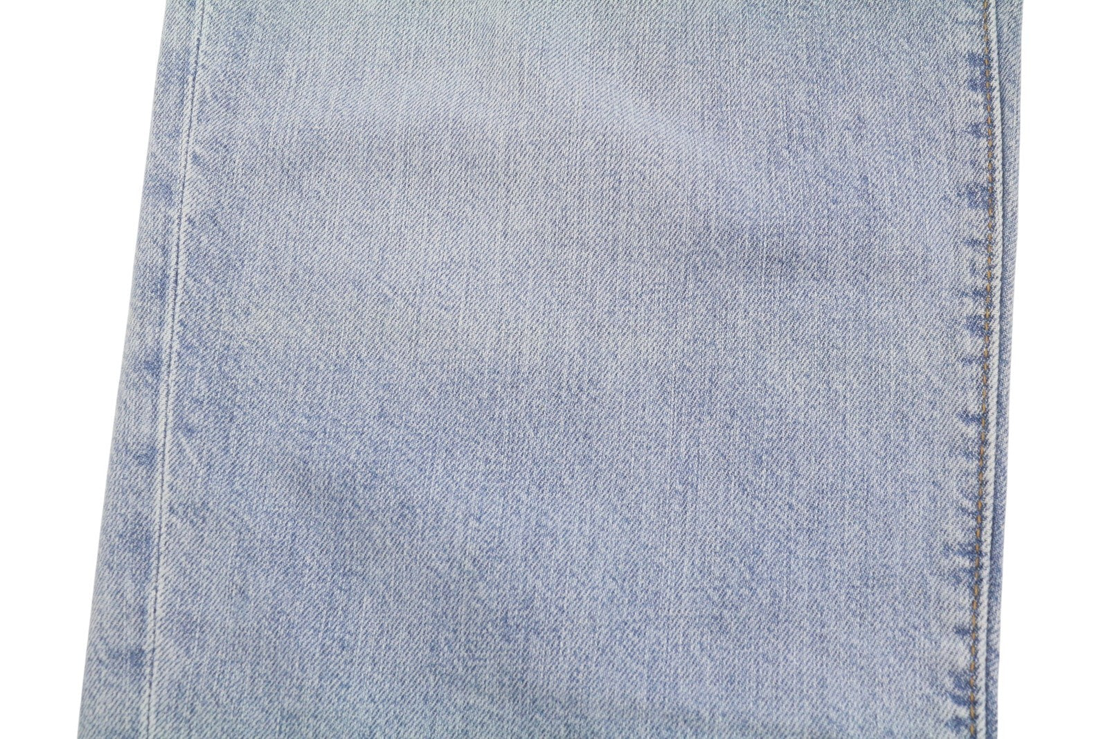 LEVI'S 568 Men Jeans W30 Blue Whiskers Faded Pleated Cropped Loose Linen Blend
