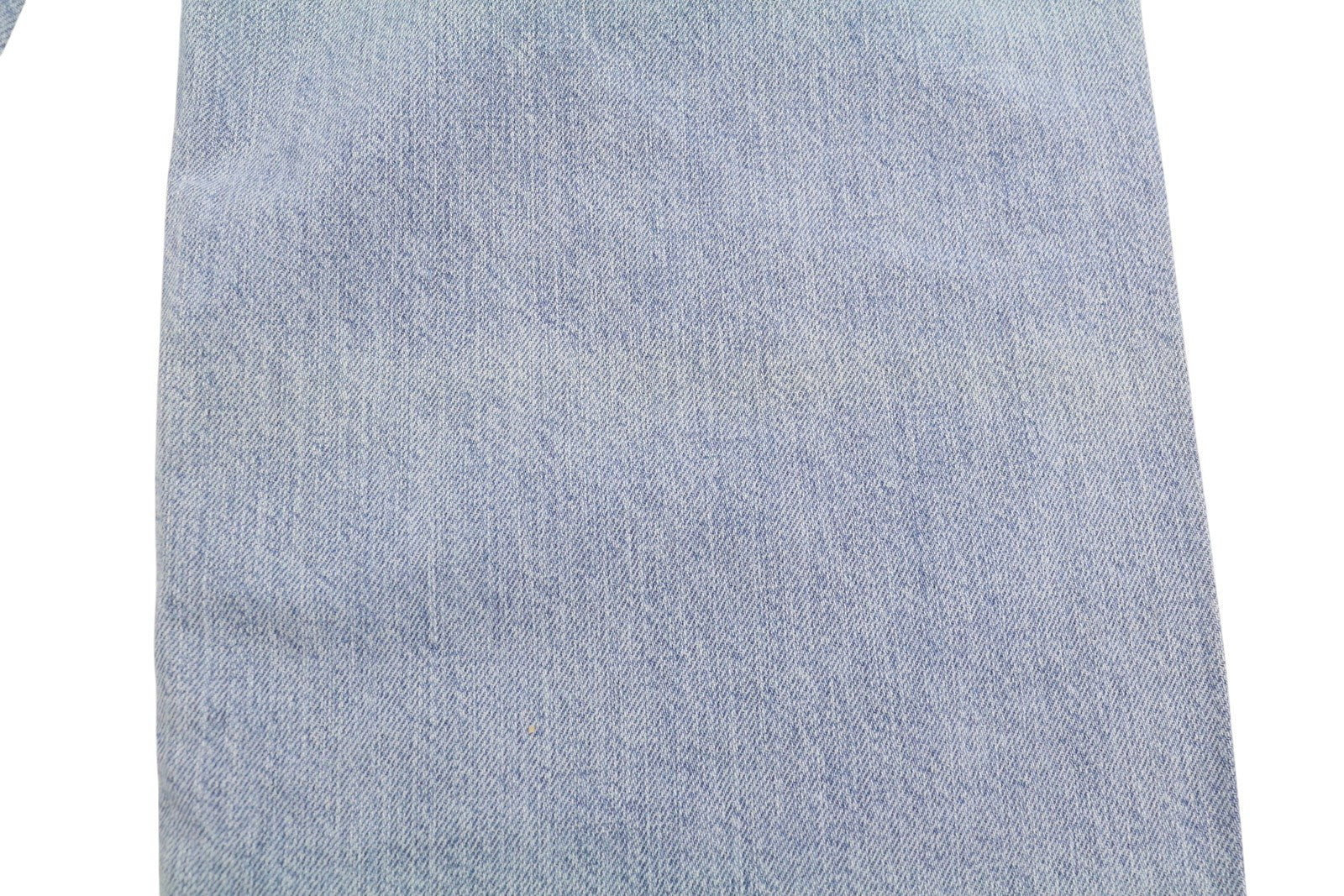 LEVI'S 568 Men Jeans W30 Blue Whiskers Faded Pleated Cropped Loose Linen Blend