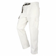 SEASE AM08 Cargo Belt Men Jeans W30 White Elastic Waist Loose RRP680