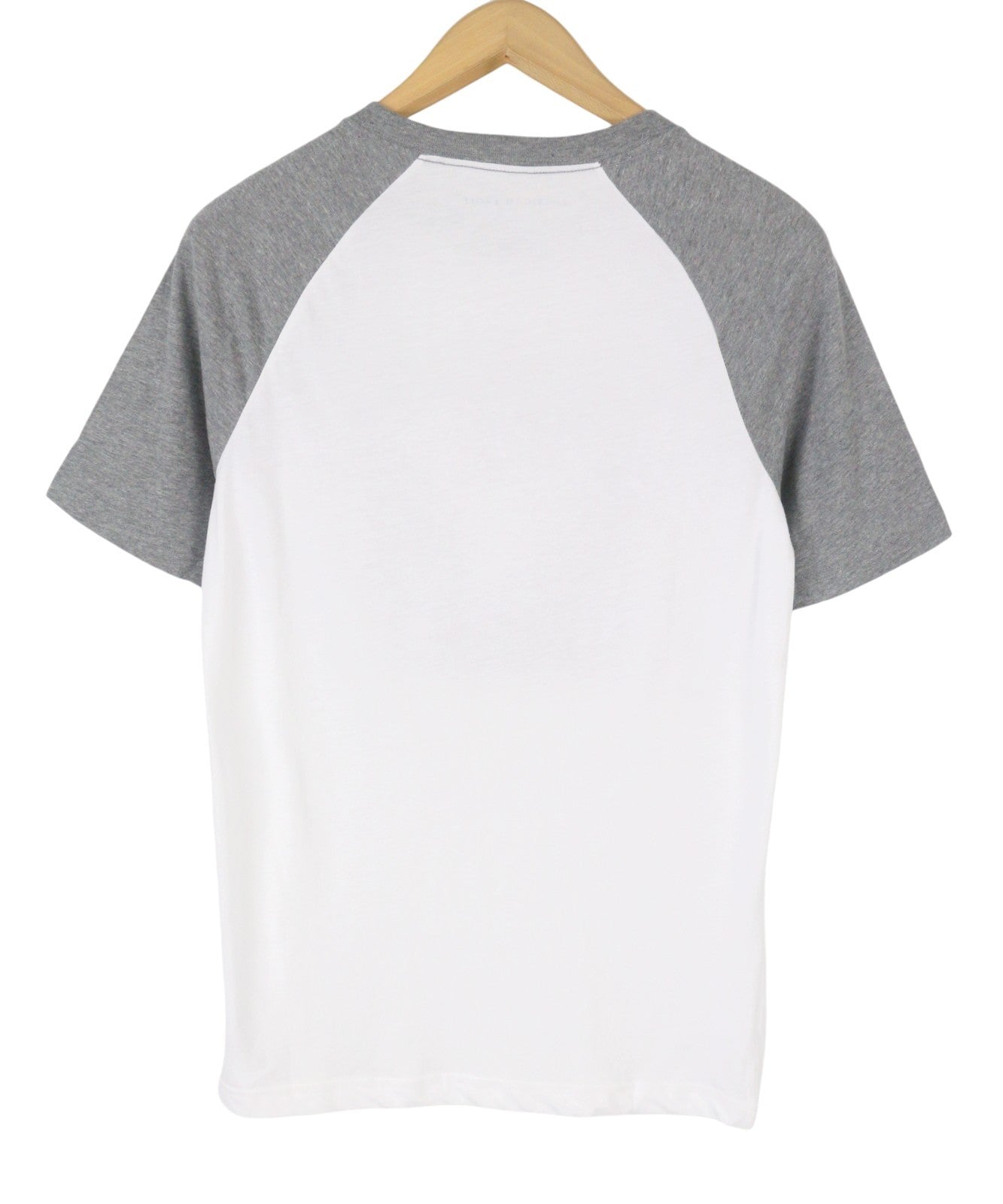 AMERICAN EAGLE OUTFITTERS Men T-Shirt XL Grey Logo Classic Fit Short Sleeved