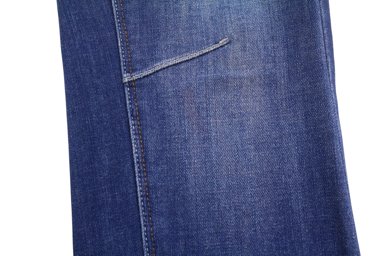 MOS MOSH Naomi Freedom Women Jeans W26 Blue Whiskers Faded Skinny Fit Zip