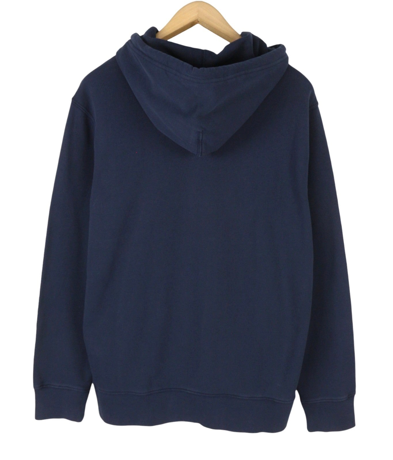 LEVI'S Standard Fit Men Hoodie M Blue Cotton Kangaroo Pocket Pull On