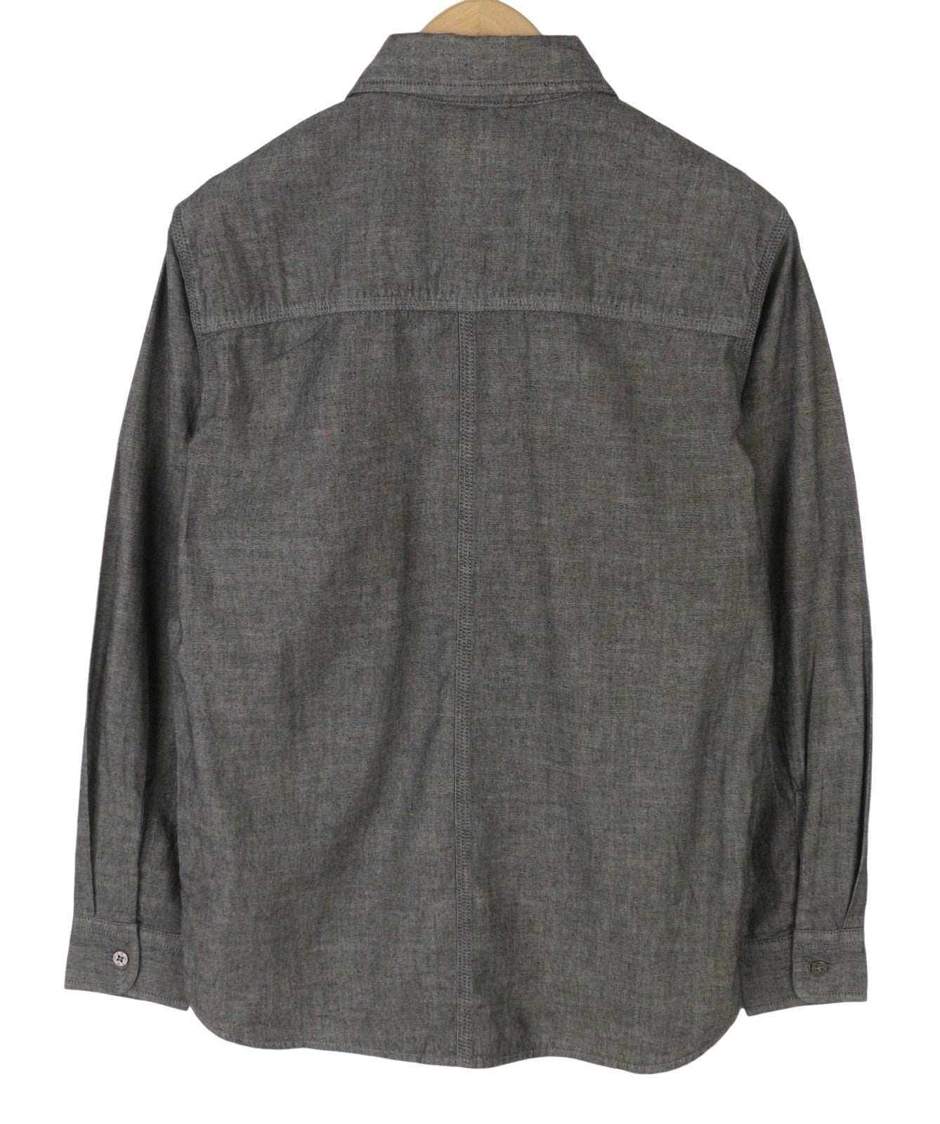 LEVI'S Relaxed Men Shirt XS Black Melange Denim Look Button-Up