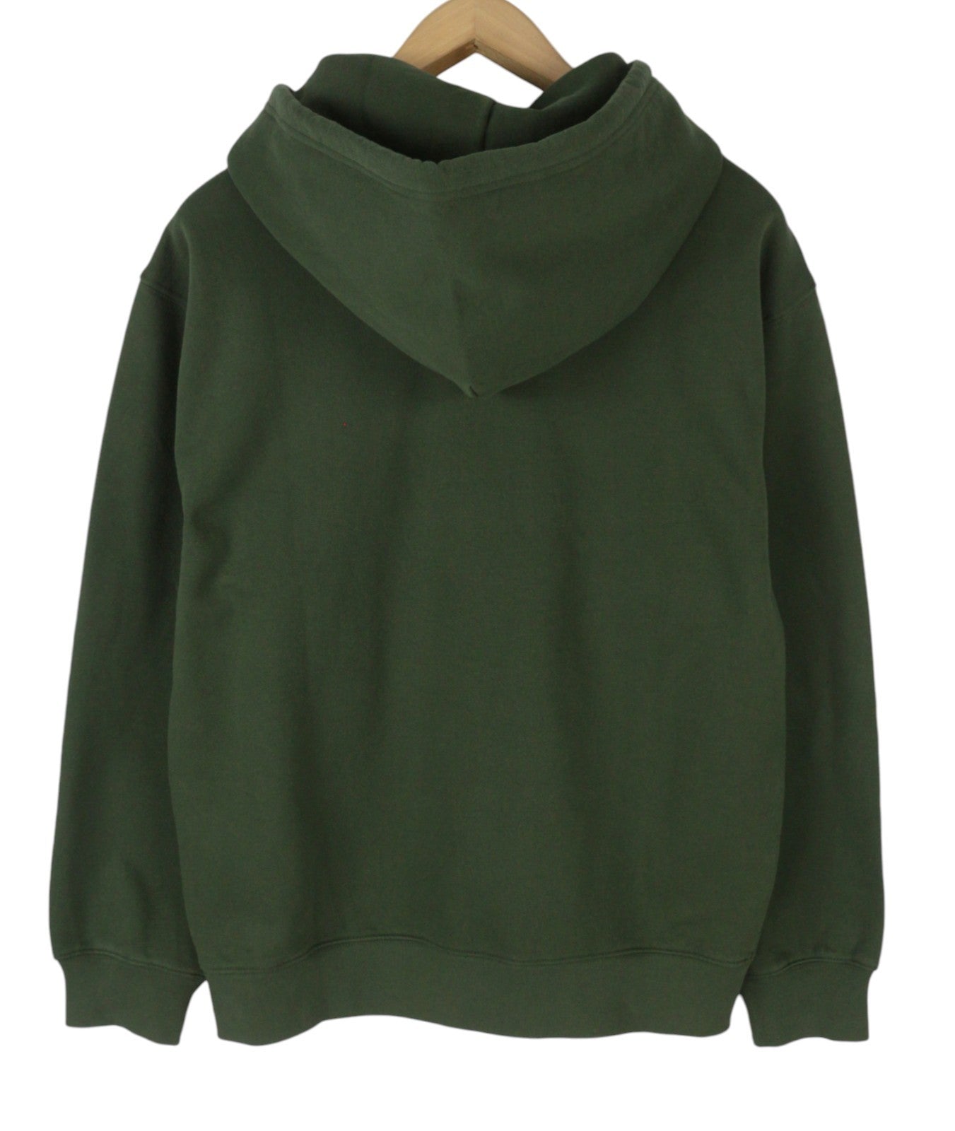 LEVI'S Relaxed Fit Men Hoodie S Dark Green Embroidered Logo Pull On