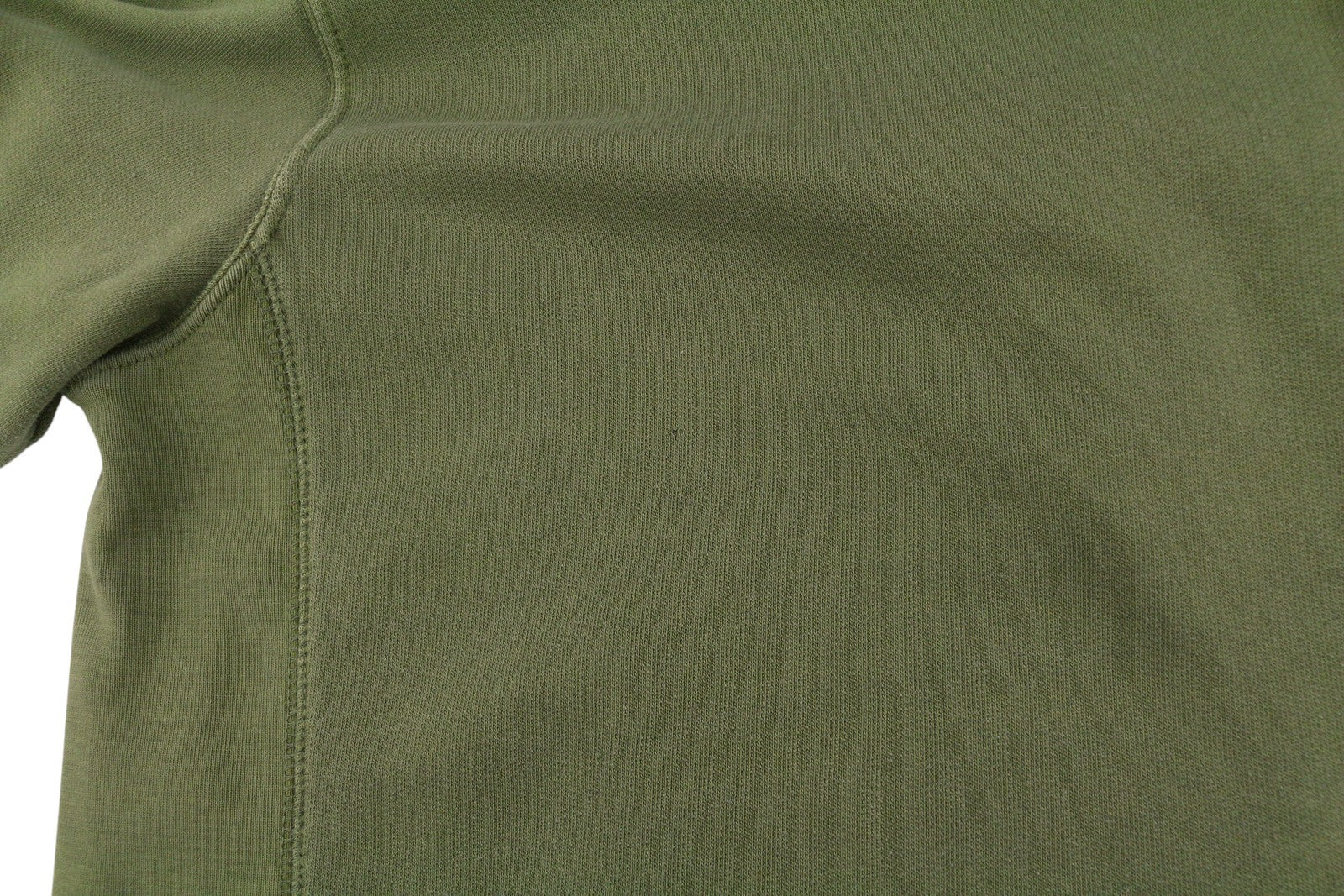 LEVI'S Relaxed Fit Men Hoodie M Khaki Green Embroidered Logo Full Zip
