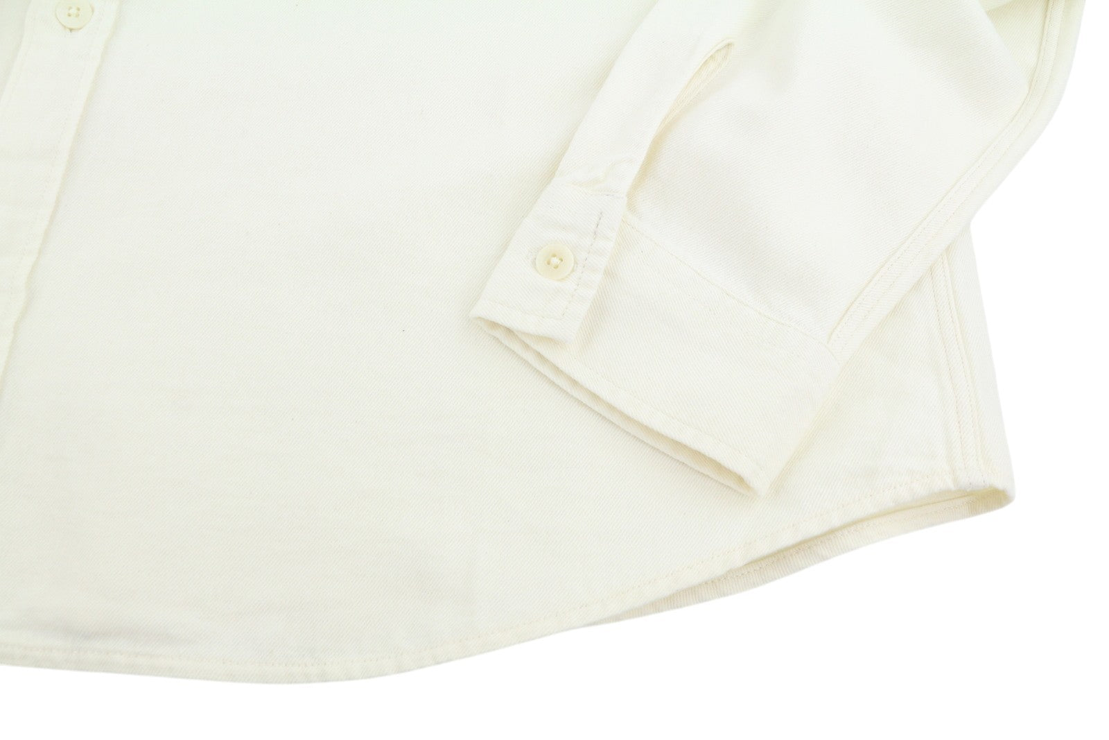 LEVI'S Relaxed Men Shirt 2XL Beige Hemp Blend Western Button-Up