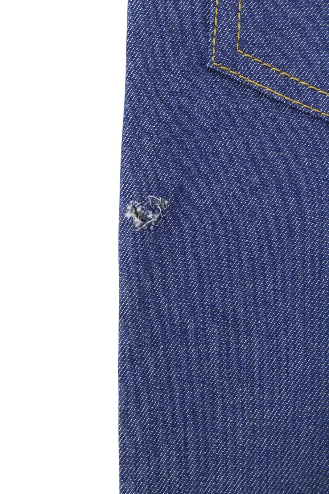 R13 Damon Pleated Wide Leg Women Jeans ~W34 Lennon Blue Rigid Denim Zip
