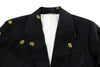 Blazer Velvet Emb Shaped