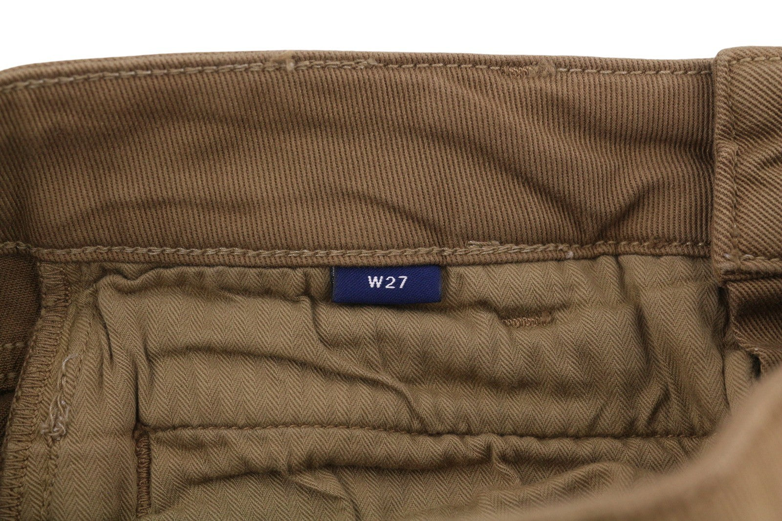 GANT Flare Color Women Trousers W27 Walnut Brown Zip Fly Casual