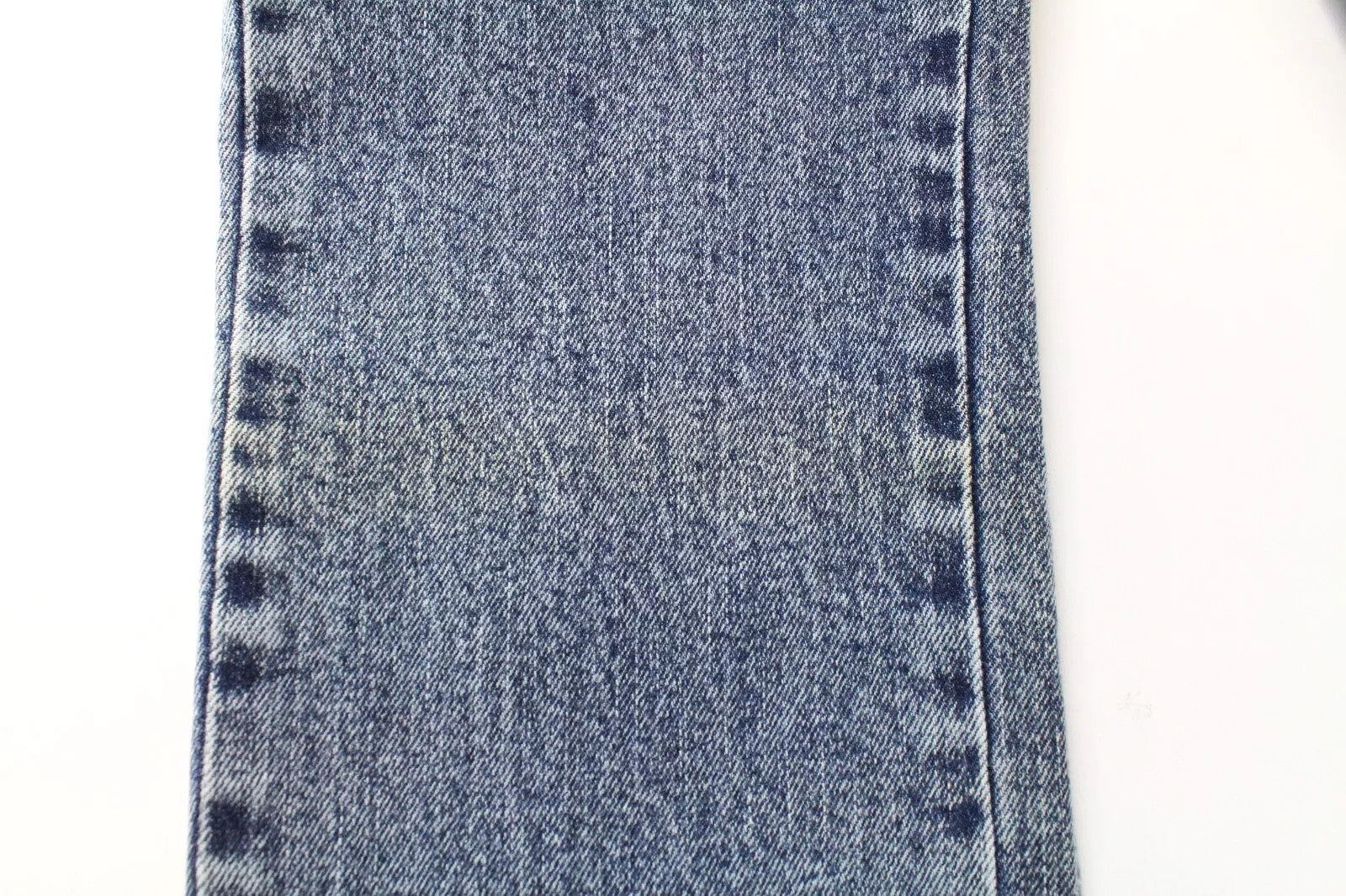 DESIGUAL Coll Men Jeans W30 Slim Fit Washed Blue Cotton Stretch Denim Zipped
