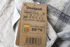 DESIGUAL Marc Men Shorts W30 Sand Brown Linen Cotton Checked Pattern Cargo