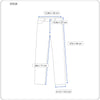 Navy Polyester Trousers
