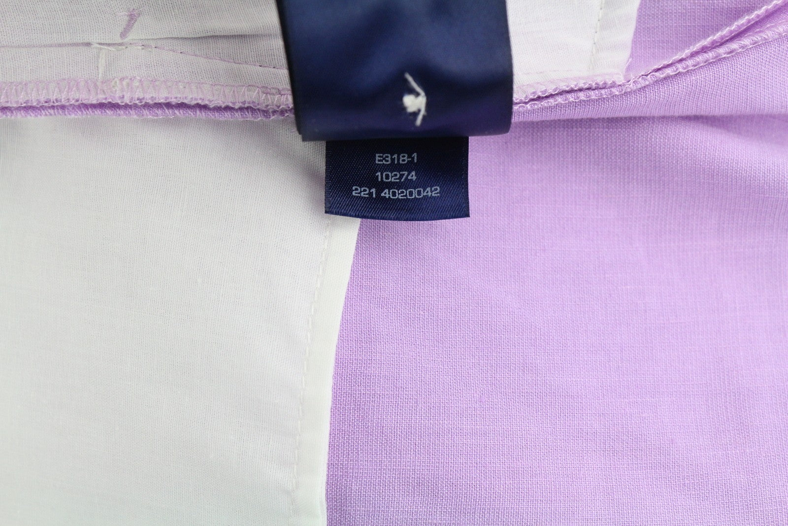 GANT Stretch Linen Women Shorts EU40 Purple Crocus Pleated Straight RRP228