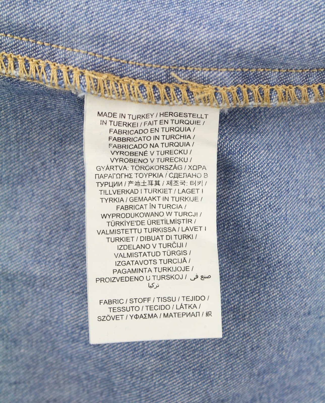 GANT Relaxed Denim Women Shirt EU36 Indigo Blue Western Patch Pocket Style
